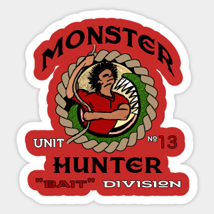 Monster Hunter- Bait Division Sticker